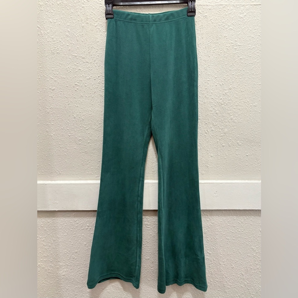 WallFlower Green Flare Leg Lounge Pants Size XS